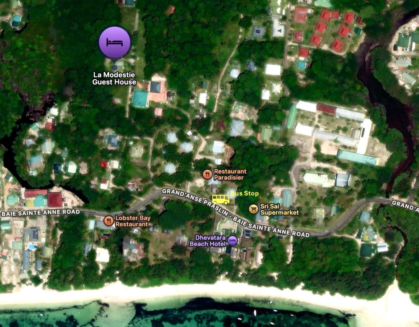 La Modestie Guest House Grand Anse  Exterior photo